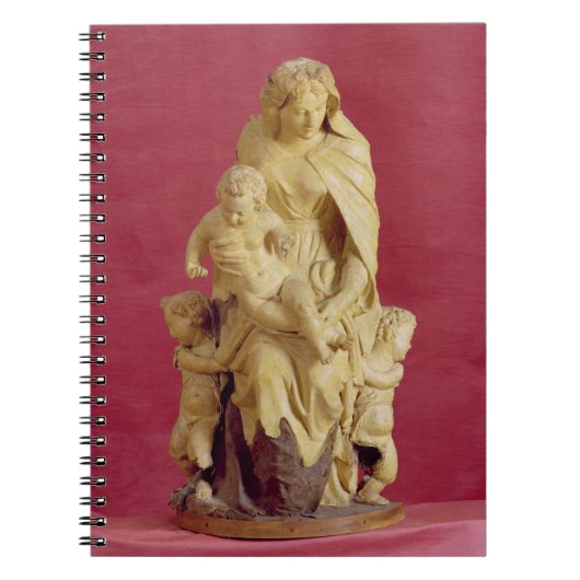 Madonna und Kind (Papiermache) Notizblock (Vorderseite)