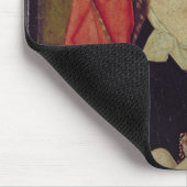 Madonna und Kind (Platte) Mousepad (Ecke)