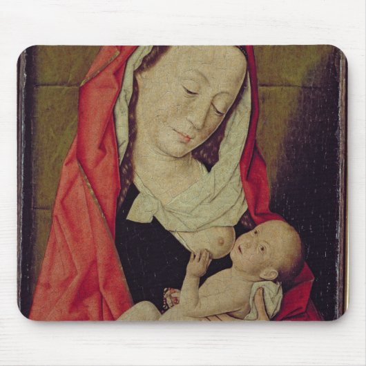 Madonna und Kind (Platte) Mousepad (Vorne)