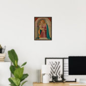 Madonna und Kind Poster (Heimbüro)