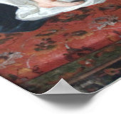 Madonna und Kind Poster (Ecke)