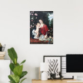 Madonna und Kind Poster (Heimbüro)