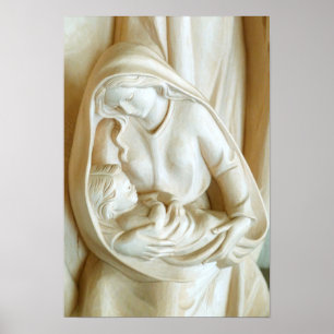 Madonna und Kind Poster