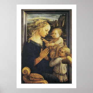 Madonna und Kind Poster