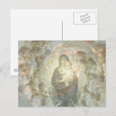 Madonna und Kind Postkarte (Vorne/Hinten)