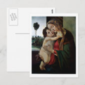 Madonna und Kind Postkarte (Vorne/Hinten)