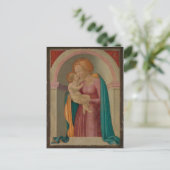 Madonna und Kind Postkarte (Stehend Vorderseite)