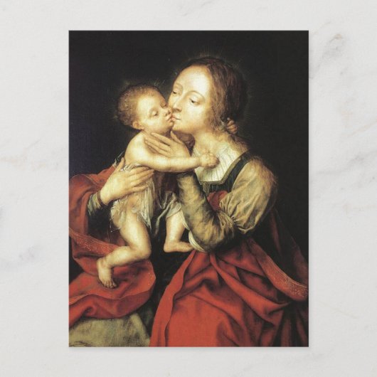 MADONNA UND KIND POSTKARTE (Vorderseite)