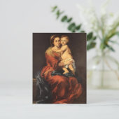 MADONNA UND KIND POSTKARTE (Stehend Vorderseite)