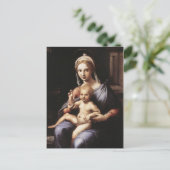 Madonna und Kind Postkarte (Stehend Vorderseite)