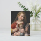 Madonna und Kind Postkarte (Stehend Vorderseite)