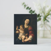 Madonna und Kind Postkarte (Stehend Vorderseite)