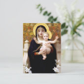 Madonna und Kind Postkarte (Stehend Vorderseite)
