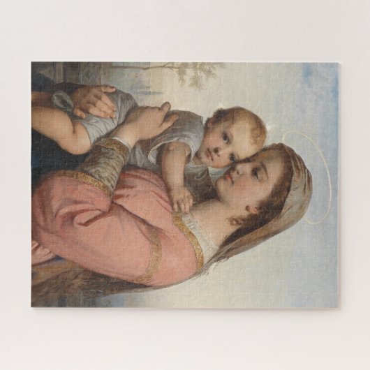 Madonna und Kind Puzzle (Horizontal)