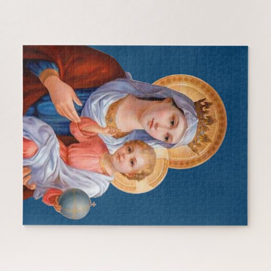 Madonna und Kind Puzzle (Horizontal)