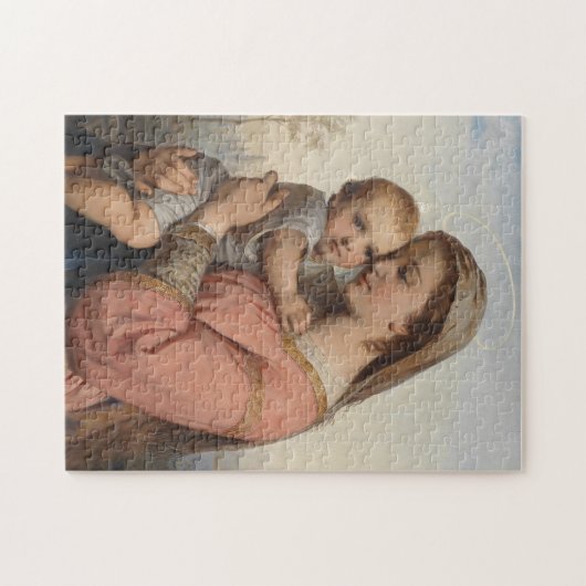 Madonna und Kind Puzzle (Horizontal)