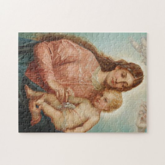 Madonna und Kind Puzzle (Horizontal)