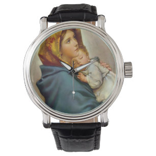 Madonna und Kind Roberto Ferruzzi Armbanduhr