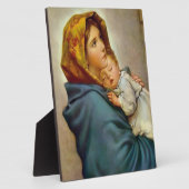 Madonna und Kind Roberto Ferruzzi Fotoplatte (Seite)