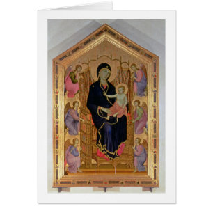 Madonna und Kind (Rucellai Madonna) 1285 (Tempera