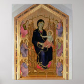 Madonna und Kind (Rucellai Madonna) 1285 (Temppera Poster (Vorne)