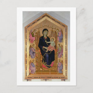 Madonna und Kind (Rucellai Madonna) 1285 (Temppera Postkarte