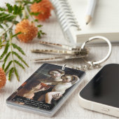 Madonna und Kind Saint John Schlüsselanhänger (Vorderseite rechts)