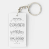 Madonna und Kind Saint John Schlüsselanhänger (Rückseite)