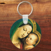 MADONNA UND KIND SCHLÜSSELANHÄNGER (Vorderseite)