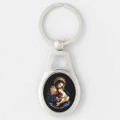Madonna und Kind Schlüsselanhänger (Vorderseite)