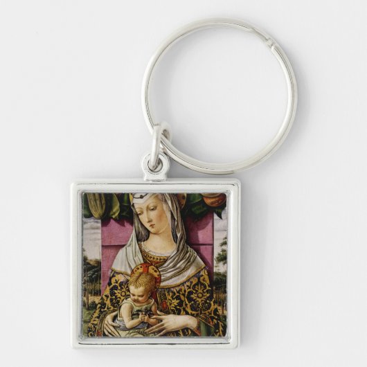 Madonna und Kind Schlüsselanhänger (Vorne)