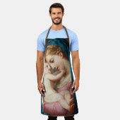 Madonna und Kind Schürze (Getragen)