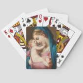 Madonna und Kind Spielkarten (Rückseite)
