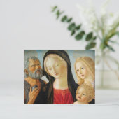 Madonna und Kind, St. Jerome und Mary Magdalene Postkarte (Stehend Vorderseite)