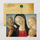Madonna und Kind, St. Jerome und Mary Magdalene Postkarte (Vorne/Hinten)
