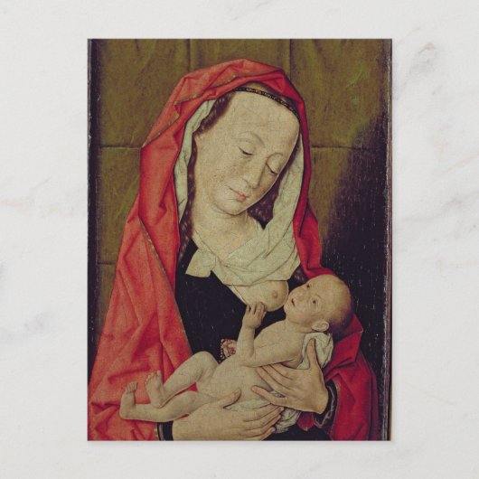 Madonna und Kind (Tafel) Postkarte (Vorderseite)