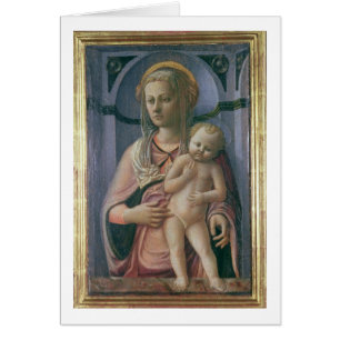 Madonna und Kind (Tempera auf Platte)