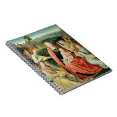 Madonna und Kind umgeben durch Engel Notizblock (Rechte Seite)