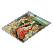 Madonna und Kind umgeben durch Engel Notizblock (Linke Seite)