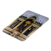 Madonna und Kind und Heilige (Triptychaltarpiece) Magnet (Linke Seite)