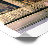 Madonna und Kind und Heilige (Triptychaltarpiece) Poster (Ecke)