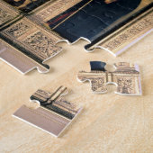 Madonna und Kind und Heilige (Triptychon Puzzle (Seite)
