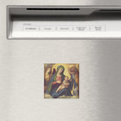 Madonna und Kind und Kind in Ruhm, c.1520 (Öl Magnet (In Situ (Geschirrspüler))