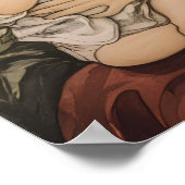 Madonna und Kind Vintag Poster (Ecke)