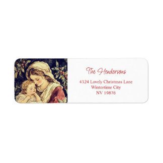 Madonna und Kind Vintage-Weihnachten
