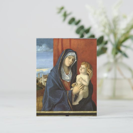 Madonna und Kind von Giovanni Bellini (Stehend Vorderseite)