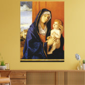 Madonna und Kind von Giovanni Bellini Leinwanddruck (Insitu (Wohnzimmer))