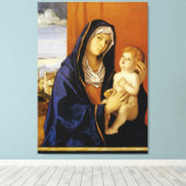 Madonna und Kind von Giovanni Bellini Leinwanddruck (Insitu (Holzboden))