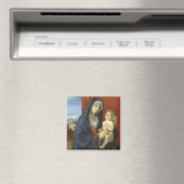 Madonna und Kind von Giovanni Bellini Magnet (In Situ (Geschirrspüler))