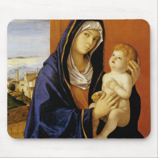 Madonna und Kind von Giovanni Bellini Mousepad